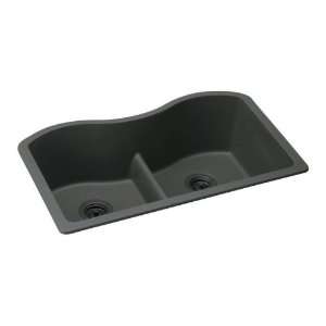 Elkay ELGULB3322BK Black E Granite Harmony e Granite 33 Undermount 