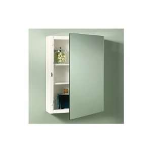   Topsider Single Door Surface Mount Cabinet with Chrome Mirror Home