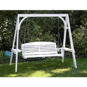   Classic Swing with Adirondack A Frame Patio, Lawn & Garden