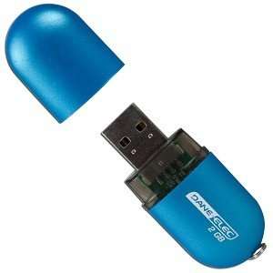    Dane Elec zMate 2GB USB 2.0 Flash Drive (Blue) Electronics