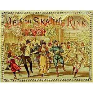  Games   Jeu Du Skating Rink #2    Print