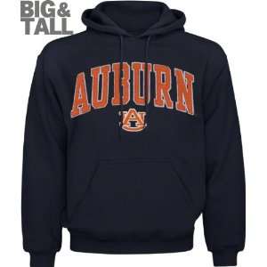  Auburn Tigers Big & Tall Navy Mascot One Hooded Sweatshirt 
