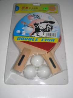   weight 55 kg 2 rackets 3 balls 1 net included double fish brand
