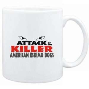   ATTACK OF THE KILLER American Eskimo Dogs  Dogs