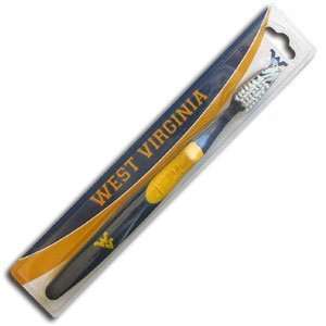  College Toothbrush   West Virginia Mountaineers Sports 