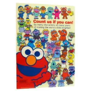 Sesame Street Cast Paper Protectors (2pc)   Childrens Paper Portfolios