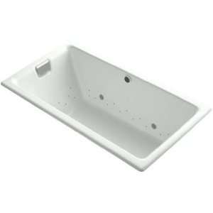   Tub with Vibrant Brushed Nickel Airjet Color Finish and Chromatherapy