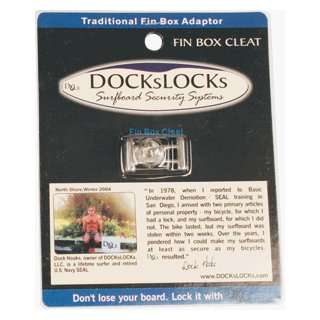  Dockslocks Fin Box Cleat Single