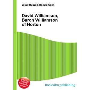  David Williamson, Baron Williamson of Horton Ronald Cohn 