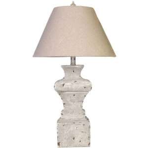  Adonis Table Lamp, 29Hx16.5D, IVORY