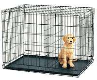 1542 42X28X30 MIDWEST SINGLE DOOR I CRATE DOG CRATE  