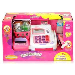   Cash Register with Grocery Basket Toy Battery Operated [Toy] Toys