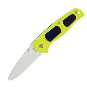  Training Knife, Yellow Handle w/Black Grip Inserts, No 