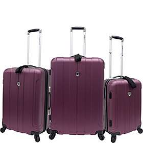 Travelers Choice Cambridge 3 Piece Hardshell Spinner Set   