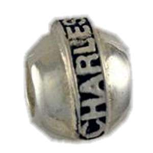Silver Reller Charleston SC Plaque Bead Bead Charm  