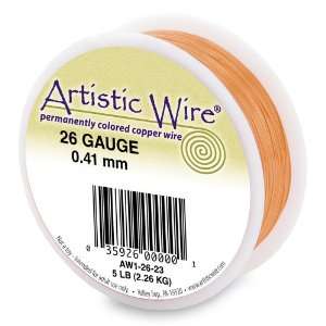  Artistic Wire 22 Gauge Bare Copper Wire, 1/4 Pound Arts 