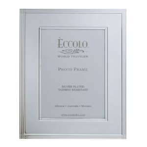  Eccolo Chased Border Silver Plated Frame, 4 by 6 Inch 