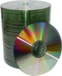 500 Silver Top 52X 80Min/700 MB Blank CD R CDR Disc  