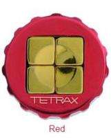 Tetrax FIX Red Magnetic Car Dash Mount for Apple iPod, Nano, Touch 