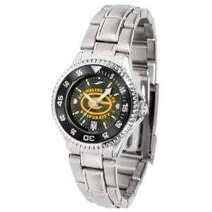 Grambling State Tigers Competitor AnoChrome Ladies Watch with Steel 