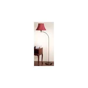   with Charlotte Red Raw Silk Bell Shade by Laura Ashley BFS002 SBL01316