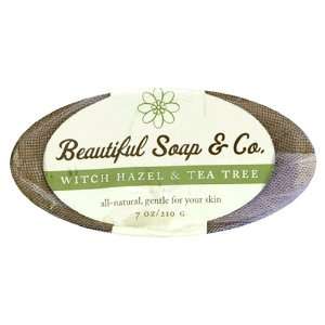   Soap & Co. Soap, Witch Hazel & Tea Tree, 7 oz (210 g) Beauty
