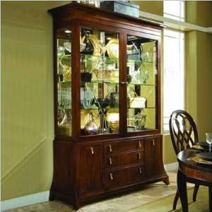  American Drew Bob Mackie Signature China Cabinet in Chrry 