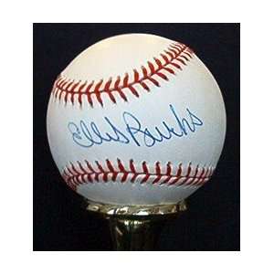 Ellis Burks Autographed Baseball 