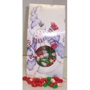 Scotts Cakes Christmas Mix Jelly Belly Jelly Beans 1/2 Pound Snowman 