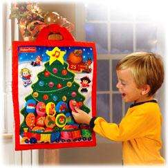 Fisher Price Little People Christmas COUNTDOWN CALENDAR NEW  