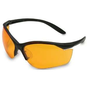   Apor Ii Eyewear Black Frame Orange Lens Anti Fog Coating Sport Temples