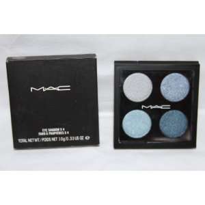  MAC Eyeshadows X 4 Custom Made PRO Colour Palette (Blue 