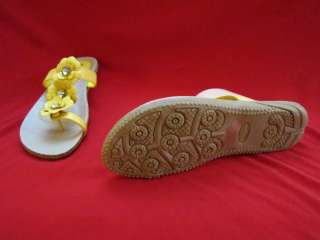FOREVER Collection Women YELLOW Sandals Women US Size 6 10  