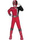 Power Rangers Red SPD Muscle Child Costume Size 7 8 Disguise 5085K