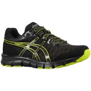 ASICS® Gel Nerve 33   Mens   Running   Shoes   Black/Lime/Silver