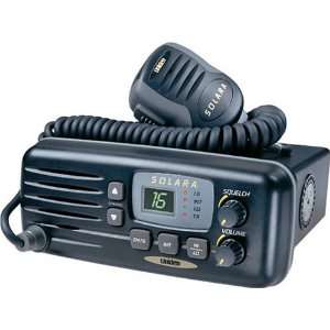  Black Compact VHF Marine Radios GPS & Navigation