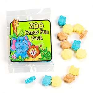 Zoo Animal Shaped Candy Fun Packs   41 Packs  Grocery 