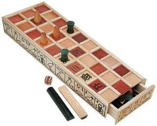 Wood Senet Game   An Ancient Egyptian Board Game