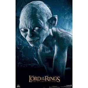  LORD OF THE RINGS MOVIE POSTER   22 X 34   GOLLUM 7475 