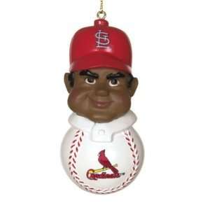 St. Louis Cardinals MLB Team Tackler Player Ornament (4.5 African 