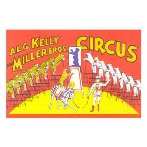  Kelly Miller Circus Premium Poster Print, 16x24