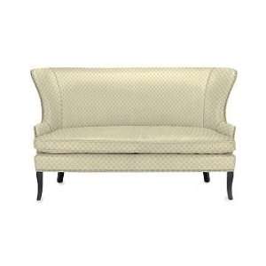  Williams Sonoma Home Chelsea Wing Settee, Gate, Parchment 