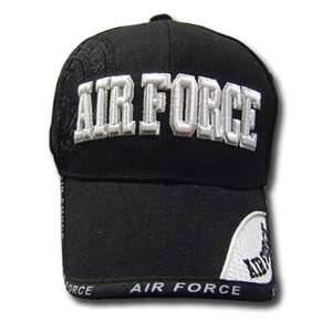  USA US AIR FORCE MILITARY BLACK VELCRO HAT CAP OSFA NEW 