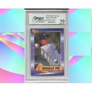  2003 Michelle Wie Rookie Review PGI 10 FIRST CARD EVER 