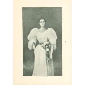  1897 Print Miss Jeannie Williams of Buffalo New York 