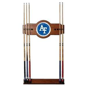  Air Force Wood and Mirror Wall Cue Rack