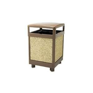 RCPR38HT201PL Rubbermaid Aspen Series Outdoor Waste Receptacle  