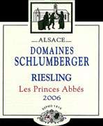 Domaines Schlumberger Riesling Les Princes Abbes 2006 