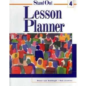  Stand Out Lesson Planner, Level 4 (9780838422373) Rob 