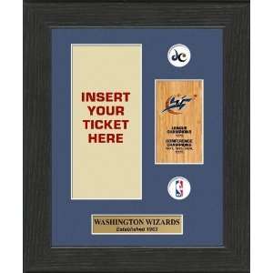 Washington Wizards Framed Ticket Display  Sports 